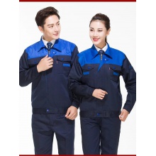 春秋工作服套装男长袖耐磨装饰汽修工程服工厂车间工衣工装劳保服